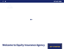 Tablet Screenshot of equityinsurance.net